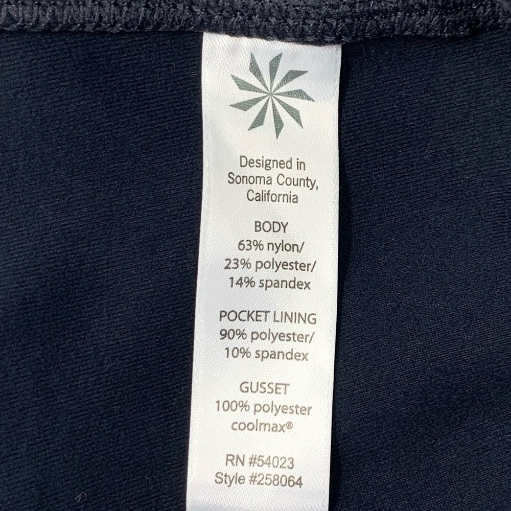 Athleta Drifter Tight Heather Gray Full-Length Performance Leggings size M - Picture 12 of 12